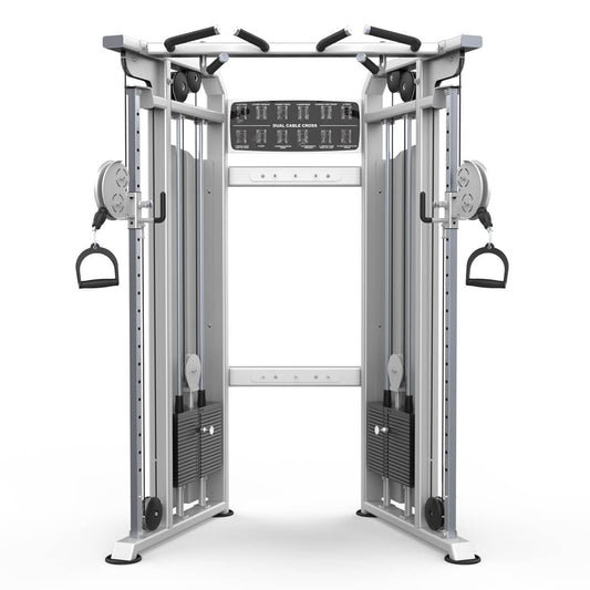 EVOLGEAR EVC-117A Dual Adjustable Pulley - side view displaying cable system