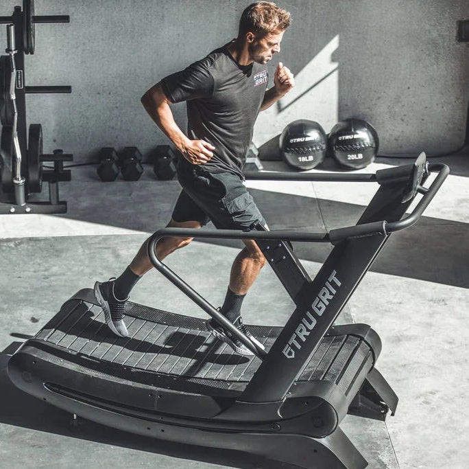 Tru Grit Grit Runner Curved Manual Treadmill