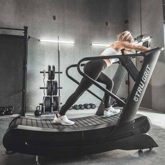 Tru Grit Grit Runner Curved Manual Treadmill
