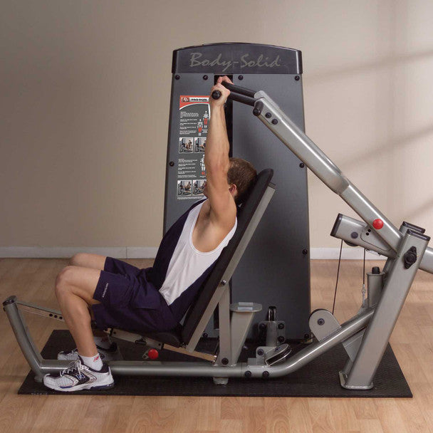 Body-Solid Dual FID Press-Machine Freestanding 210 LB Stack