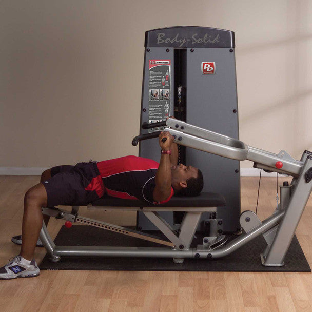Body-Solid Dual FID Press-Machine Freestanding 210 LB Stack