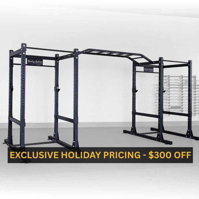 Body-Solid PCL Power Rack Double w. Monkey Bar