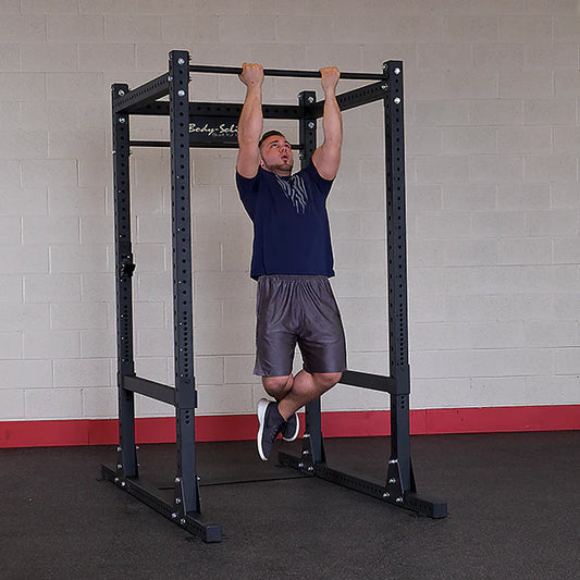 Body-Solid SPR1000 Commercial Power Rack – Base Rack w/ Safeties