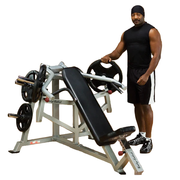 Body-Solid PCL Leverage Incline Press - front hero shot of complete machine