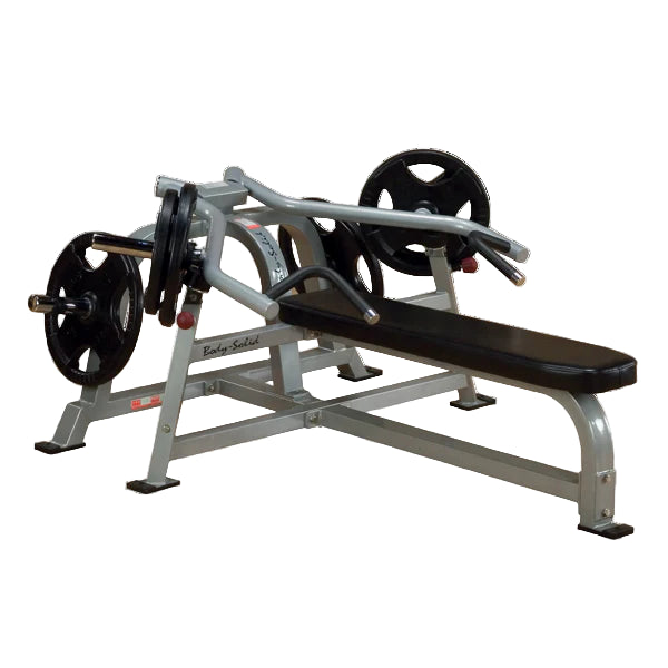 Body-Solid Powerline Bench Press - side view showing adjustable backrest positions