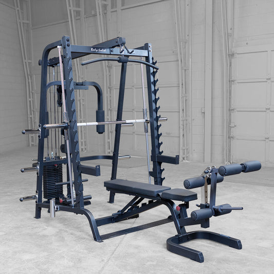 Body-Solid Series 7 Package - complete smith machine system with bench