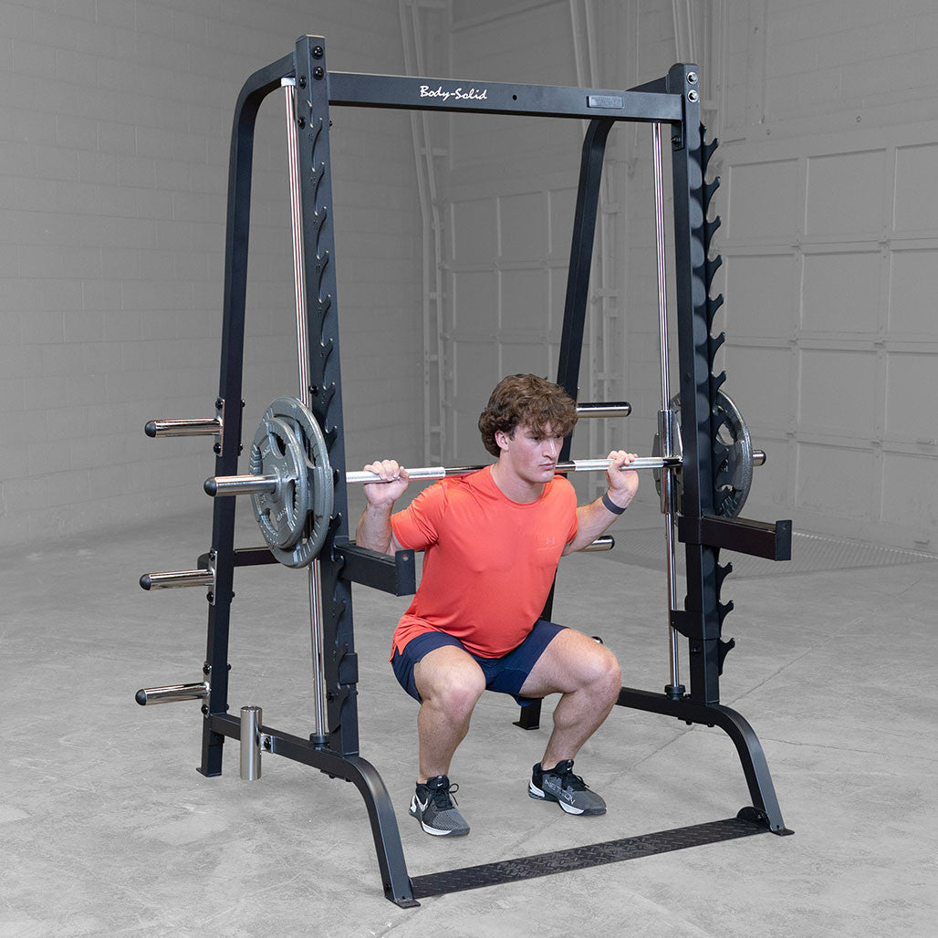 Body-Solid Series 7 Package - full smith machine setup view