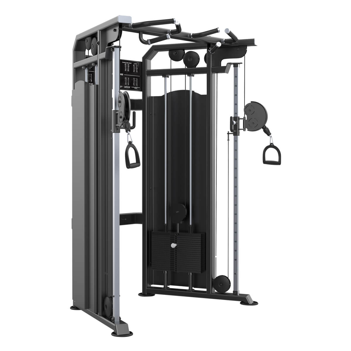 EVOLGEAR EVC-117A Dual Adjustable Pulley - close-up of pulley mechanism