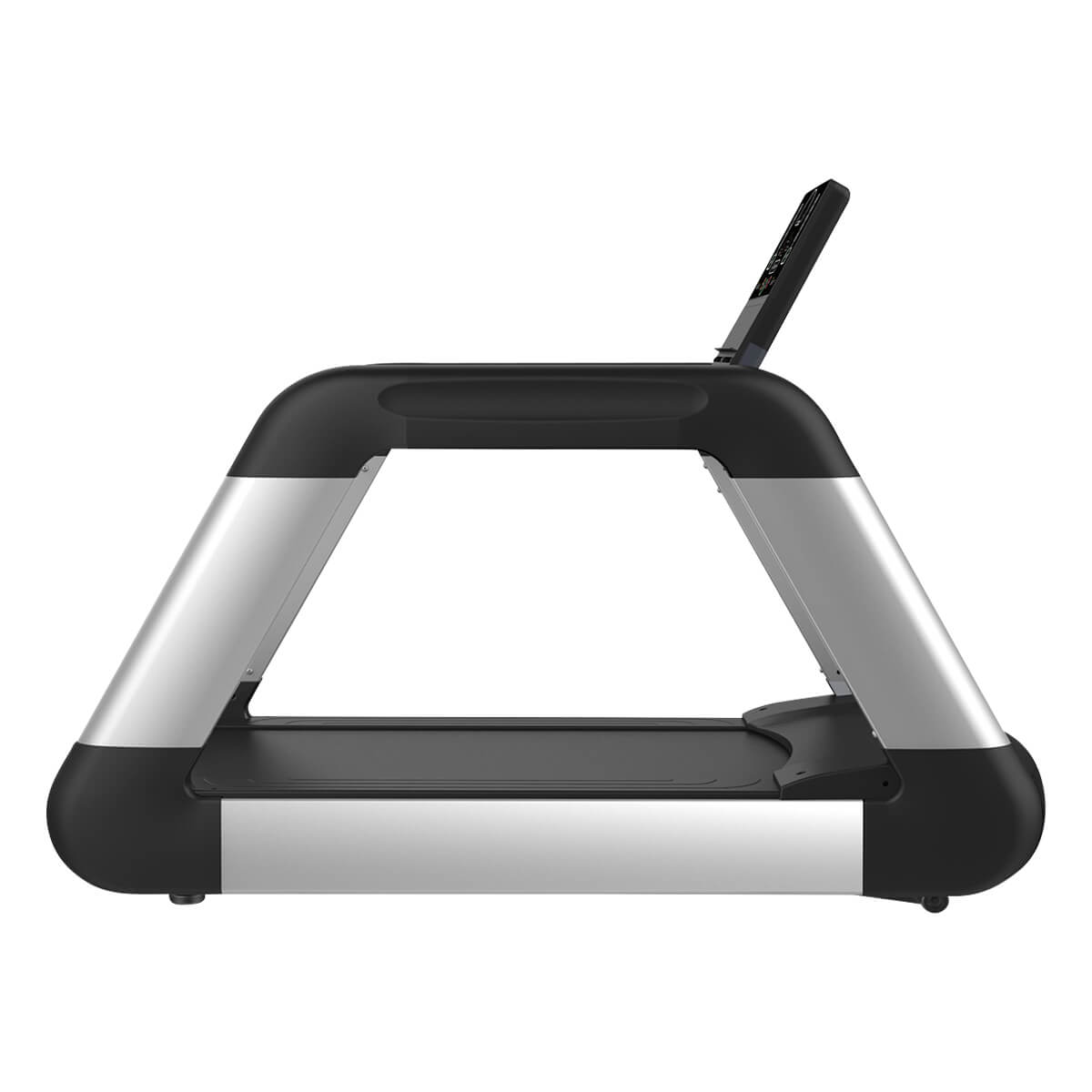 EVOLGEAR EVCD-890 Treadmill - side angle view displaying running deck and motor housing