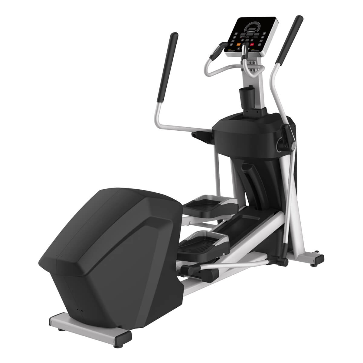 EVOLGEAR EVCD-920 Elliptical - front view showing console display and stride motion