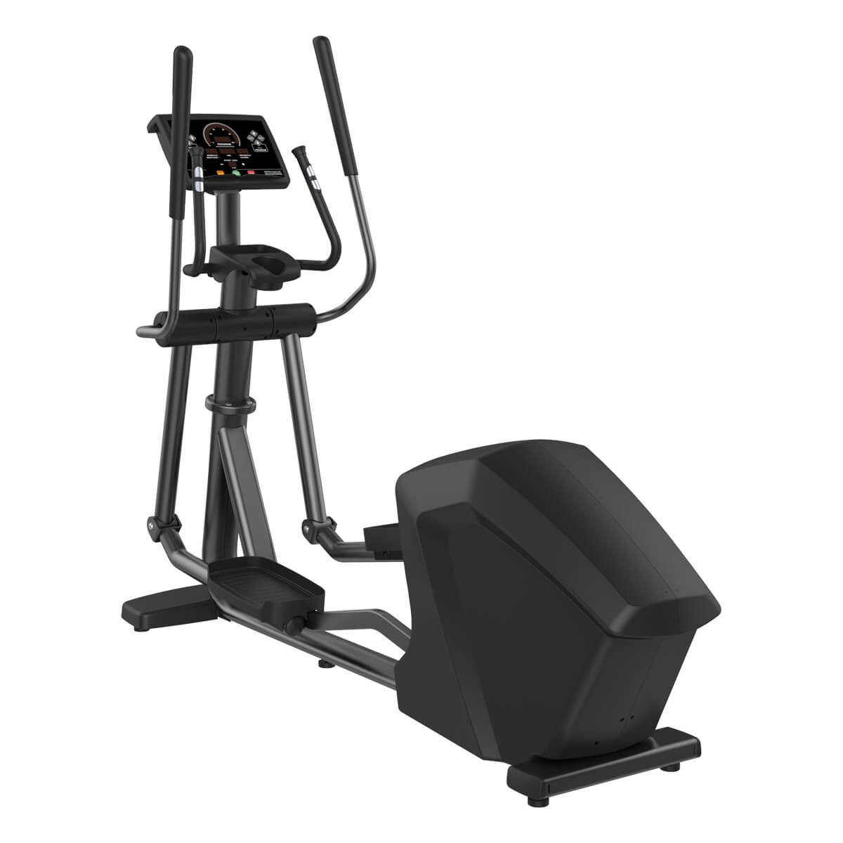 EVOLGEAR EVCD-930 Elliptical Trainer - angled view showing handlebars and console