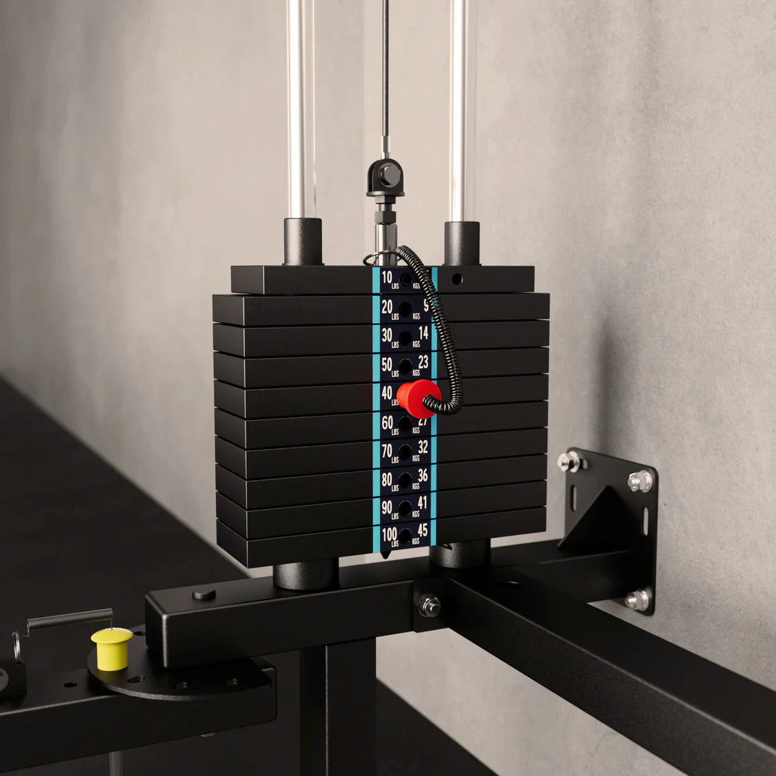 Major Fitness Lightning F35 Pro Power Rack - Cable Stack