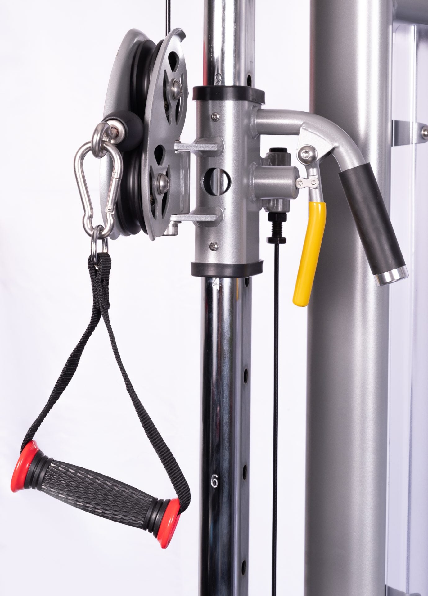 York Barbell STS Functional Cable Crossover - side view showing commercial-grade construction